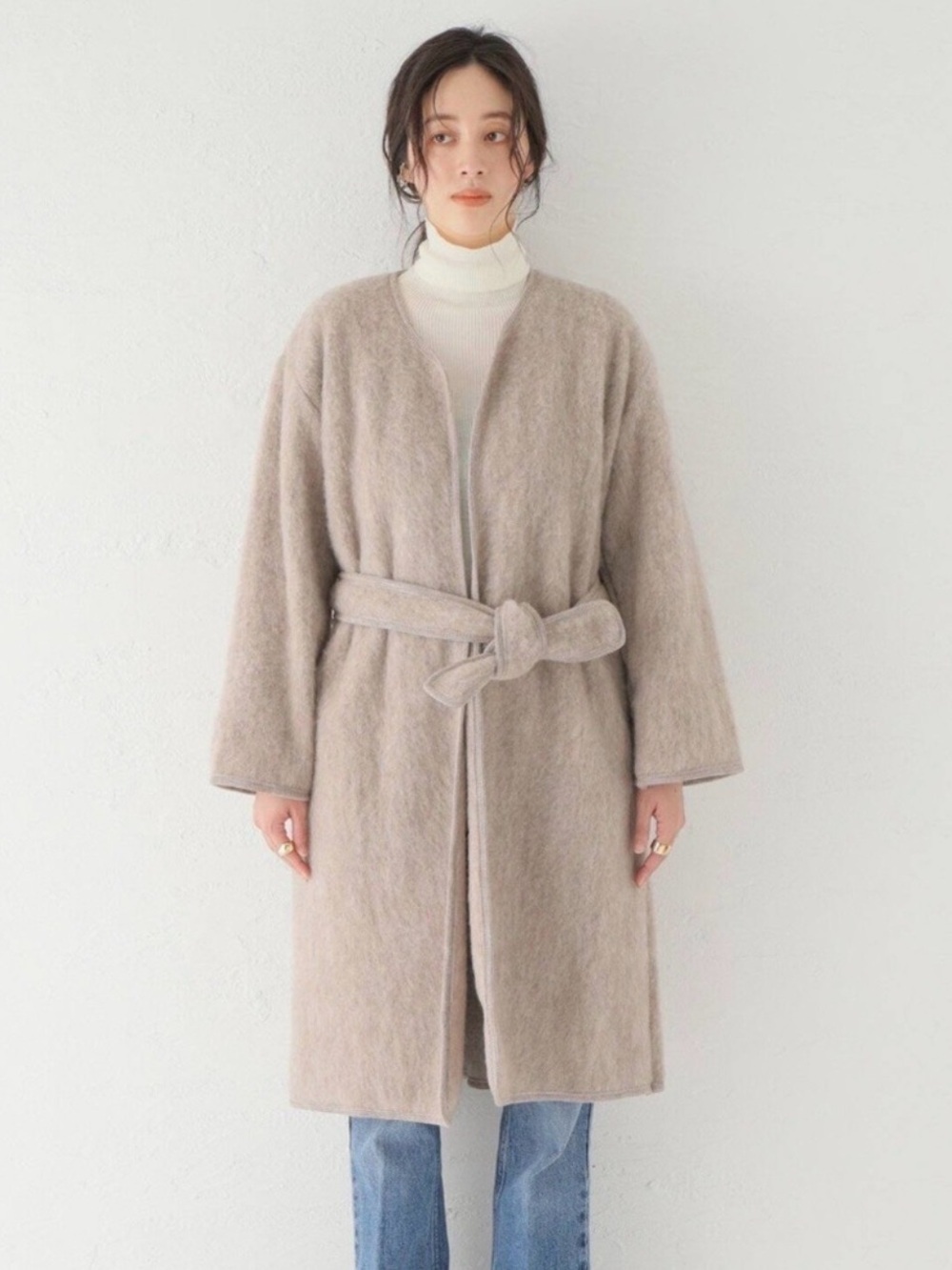 Baserange wool long coat
